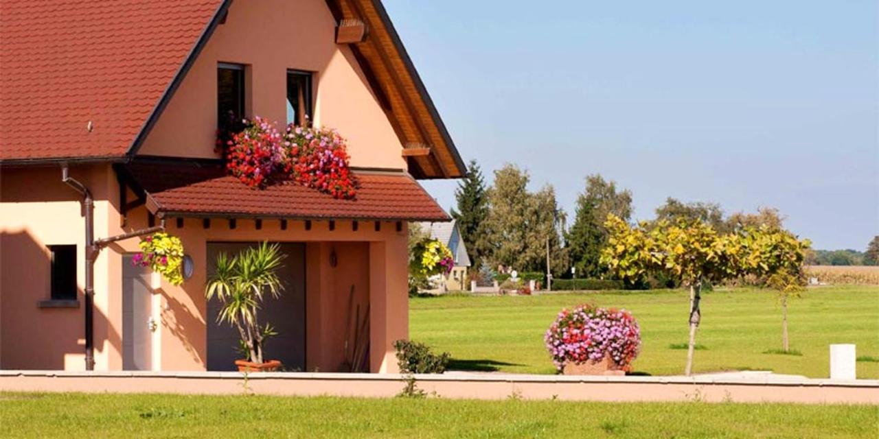 Maison Accueillante A Ebersheim Avec Vue Sur Les Montagnes 外观 照片